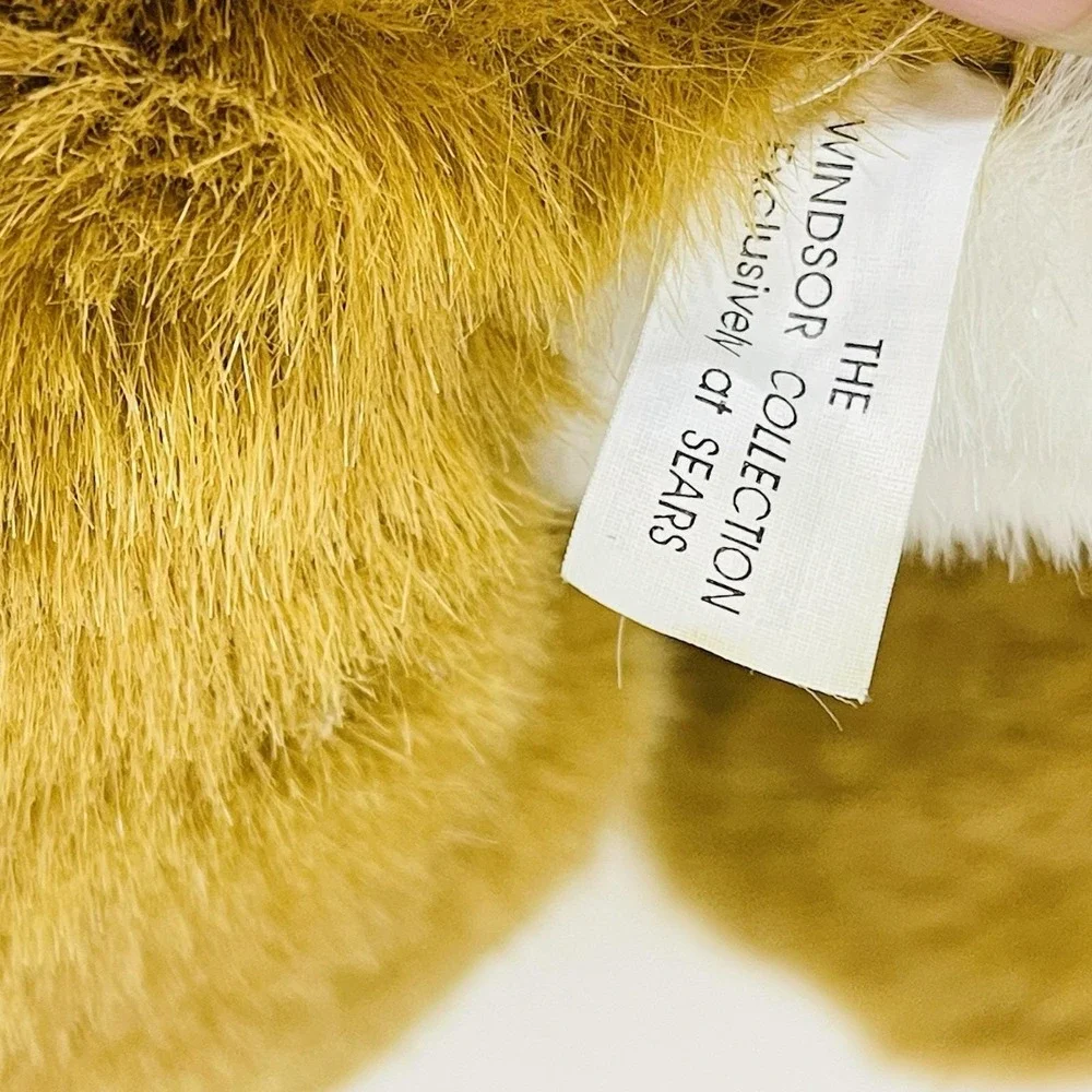 Sears Windsor Collection St Bernard Dog Lay Flat‎ Pillow Plush 26